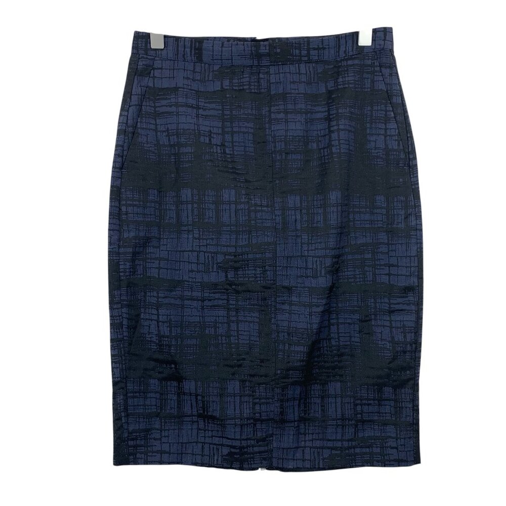 Inwear women's navy and black patterned pencil skirt by Inwear size 34